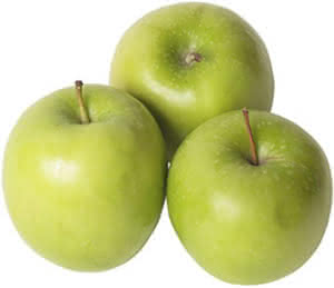 three apples