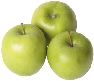three apples